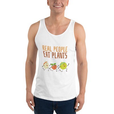 Real People Eat Plants Unisex Tank Top All Fruit 