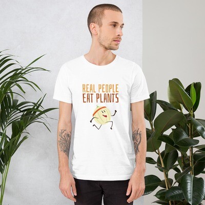 Real People Eat Plants Short-Sleeve Unisex T-Shirt All Fruit 