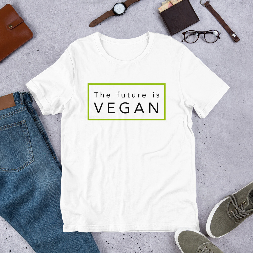 The Future is Vegan Short-Sleeve Unisex T-Shirt