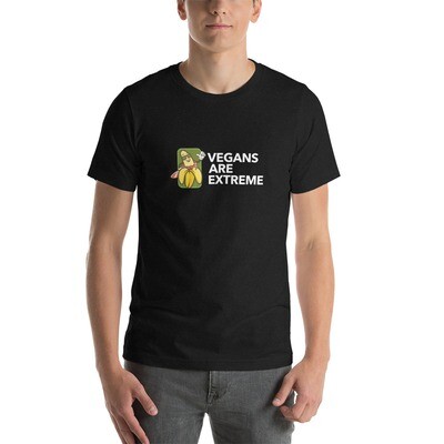 Vegans are Extreme Short-Sleeve Unisex T-Shirt