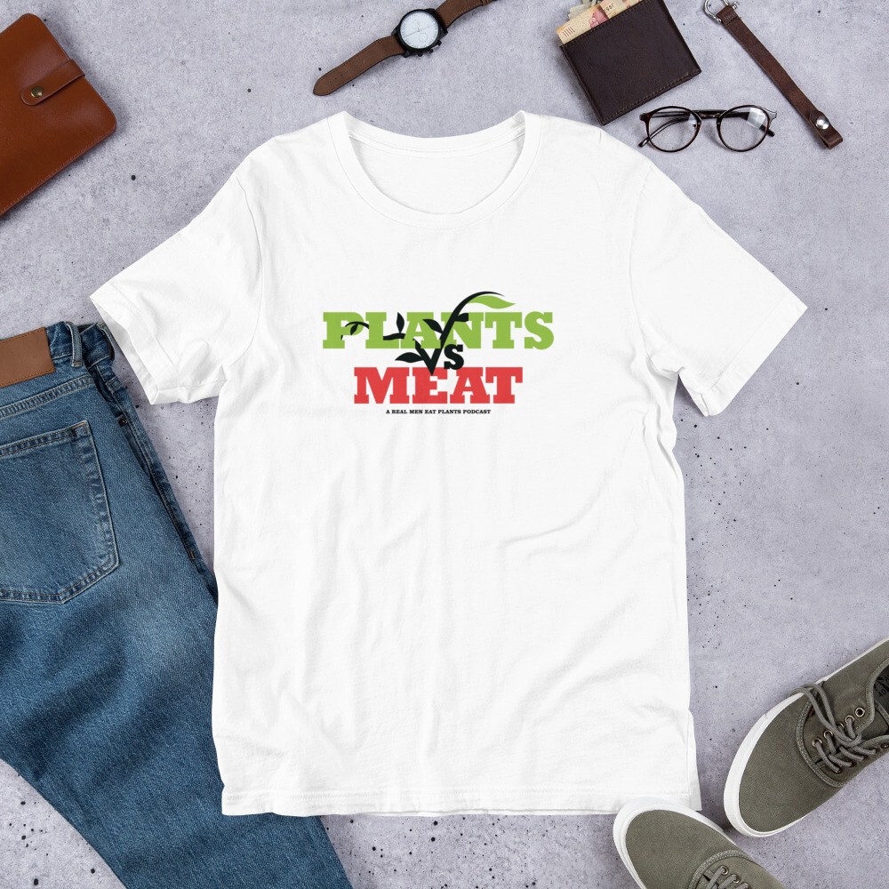 Plants VS Meat Unisex T-Shirt