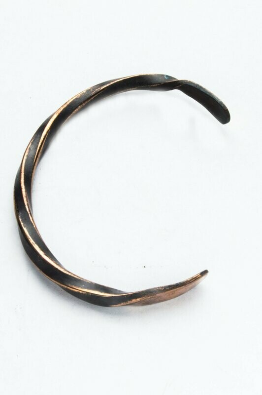 Twisted Copper Bracelet