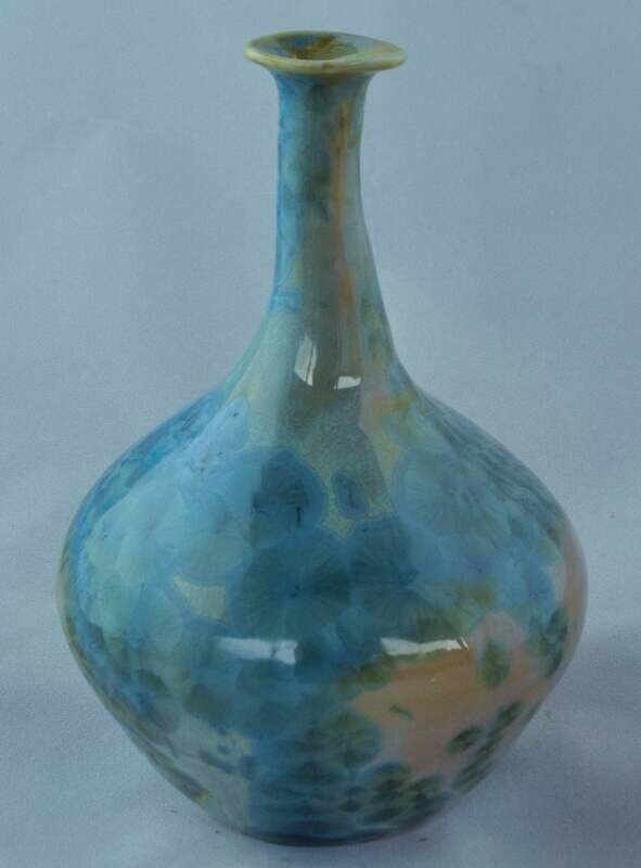 Small Crystalline vase