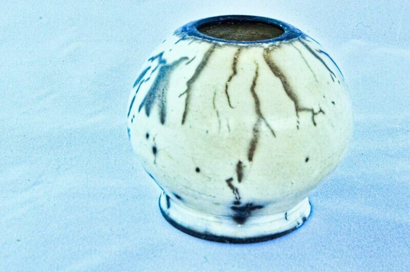 Raku small pot