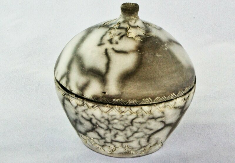 Small Naked Raku pot