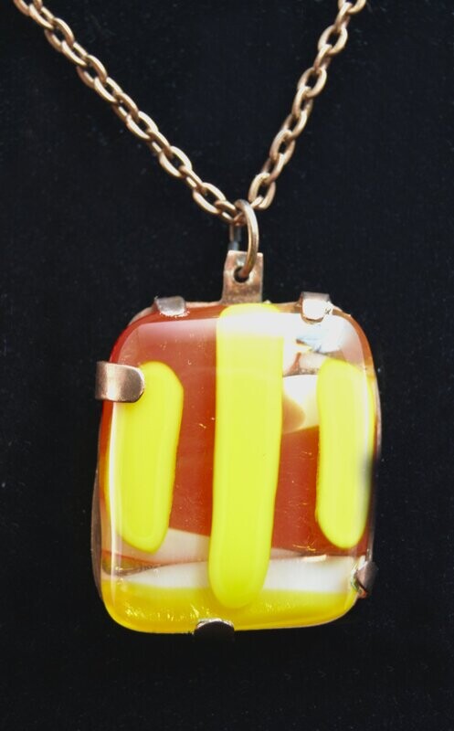 Red & Yellow Pendant