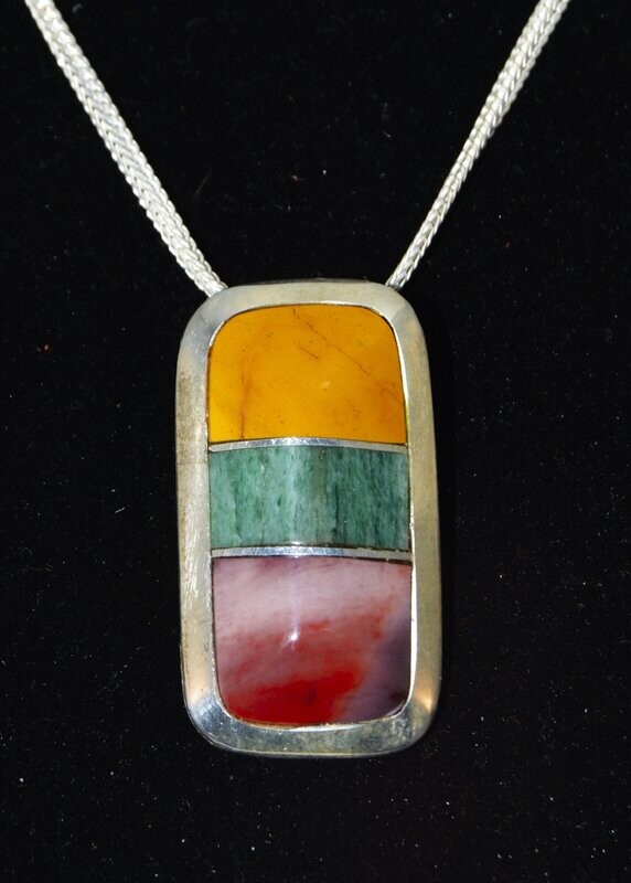 Three stone Pendant