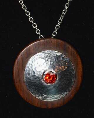 simulated ruby on Pounded sterling.