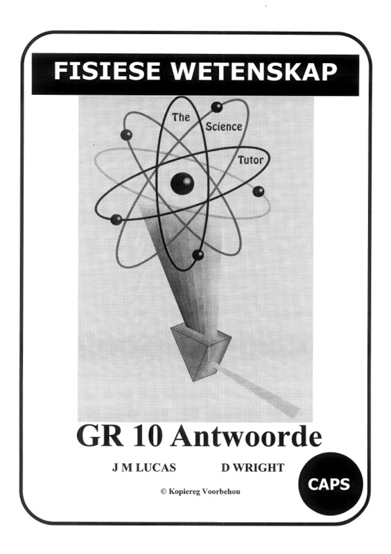 Gr 10 Fisiese Wetenskap MEMO