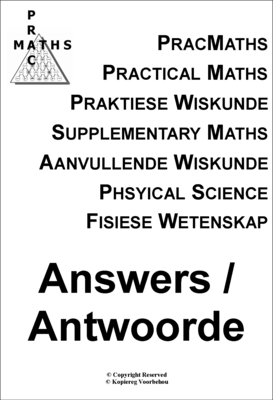 PDF Answers/ Antwoorde