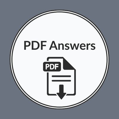 PDF Answers/ Antwoorde