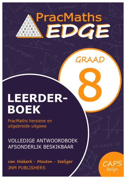 Graad 8 PracMaths EDGE Leerderboek (AFR)