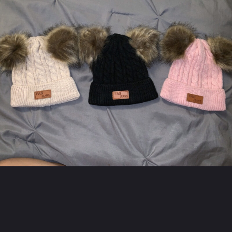 Unisex Baby Pom Pom Hat