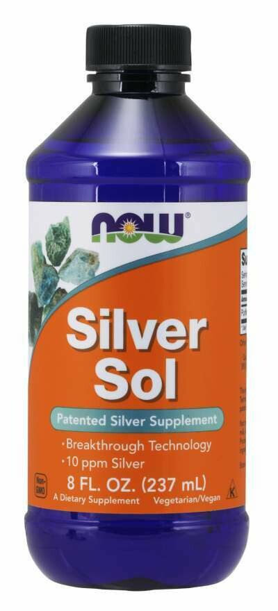 Silver Sol 10 PPM Silver Liquid (8 Fl. Oz.)