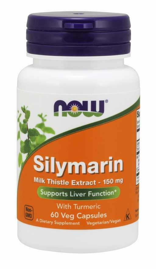 Silymarin Milk Thistle (150 mg Extract) 60 Capsules
