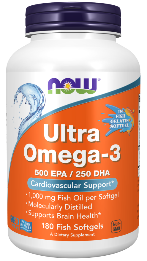 Ultra Omega 3 (500 EPA/250 DHA) 180 Softgels