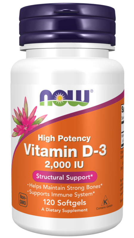 Vitamin D-3 (2000 IU) 120 Softgels