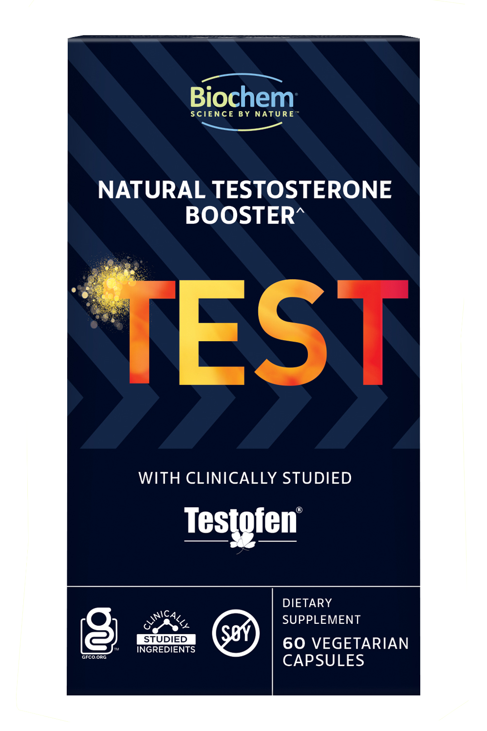 TEST (Testosterone Booster w/Testofen) 60 Capsules