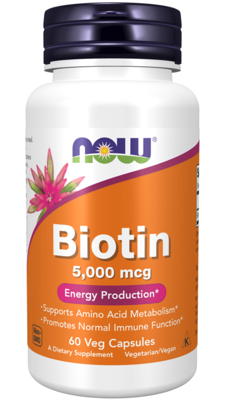 Biotin (5,000 mcg 60 Caps)