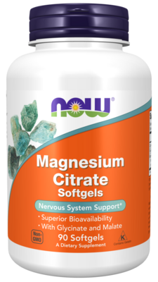Magnesium Citrate Softgels 90 Softgels