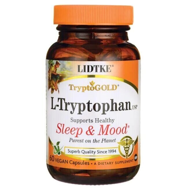 L-Tryptophan (500 mg) 60 Caps