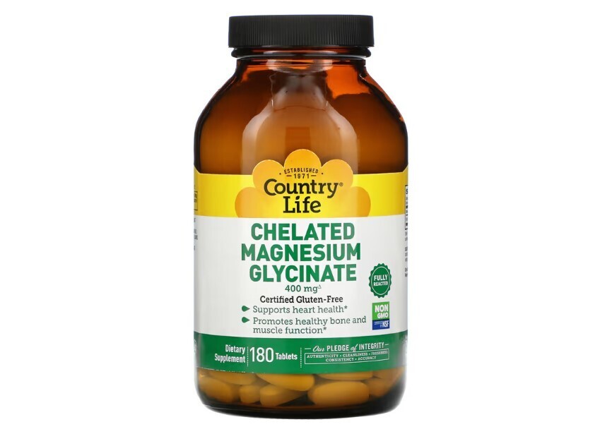 Magnesium Glycinate 90 Tablets
