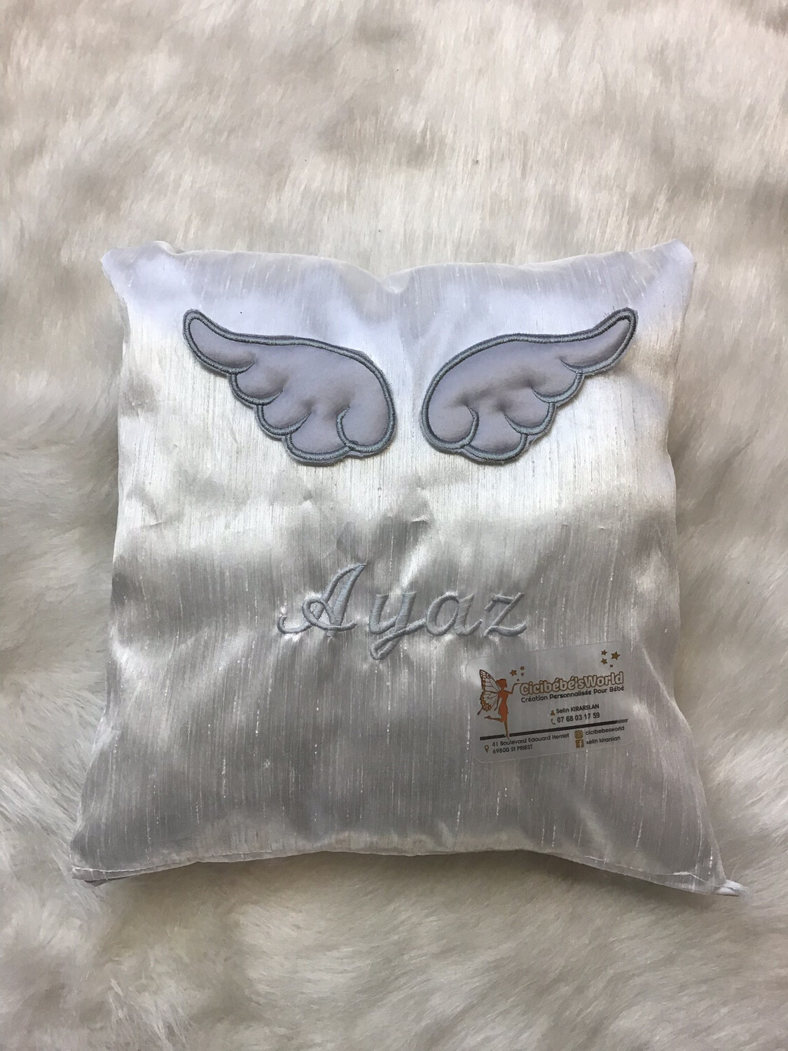 Coussin Personnalisé Ange