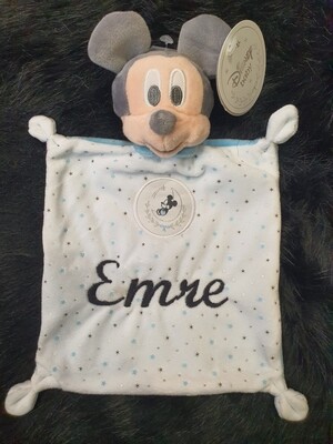 Doudou mickey personnalisé