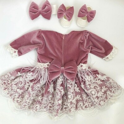 Robe en velours