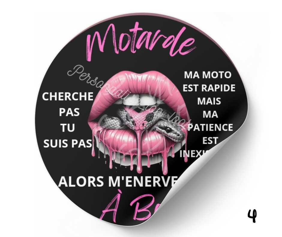 Stickers Moto humour Motard / Motarde