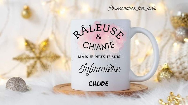 Mug infirmiere râleuse 