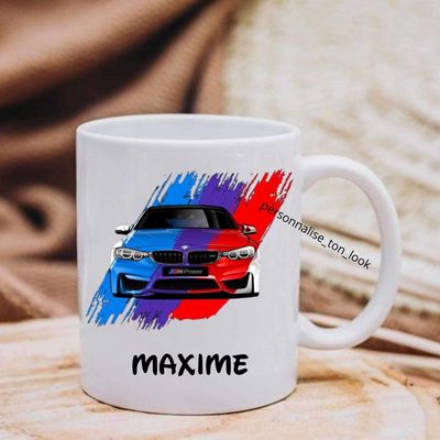 Mug BMW personnalisé tasse BMW