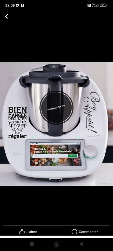 Stickers Thermomix autocollant pour Thermomix bon appetit