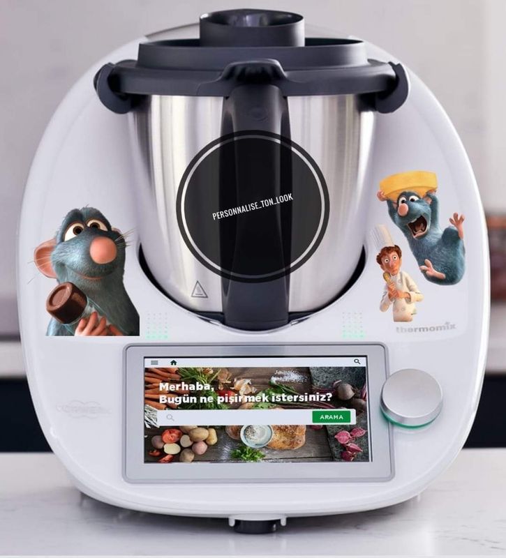 Stickers pour Thermomix ratatouille