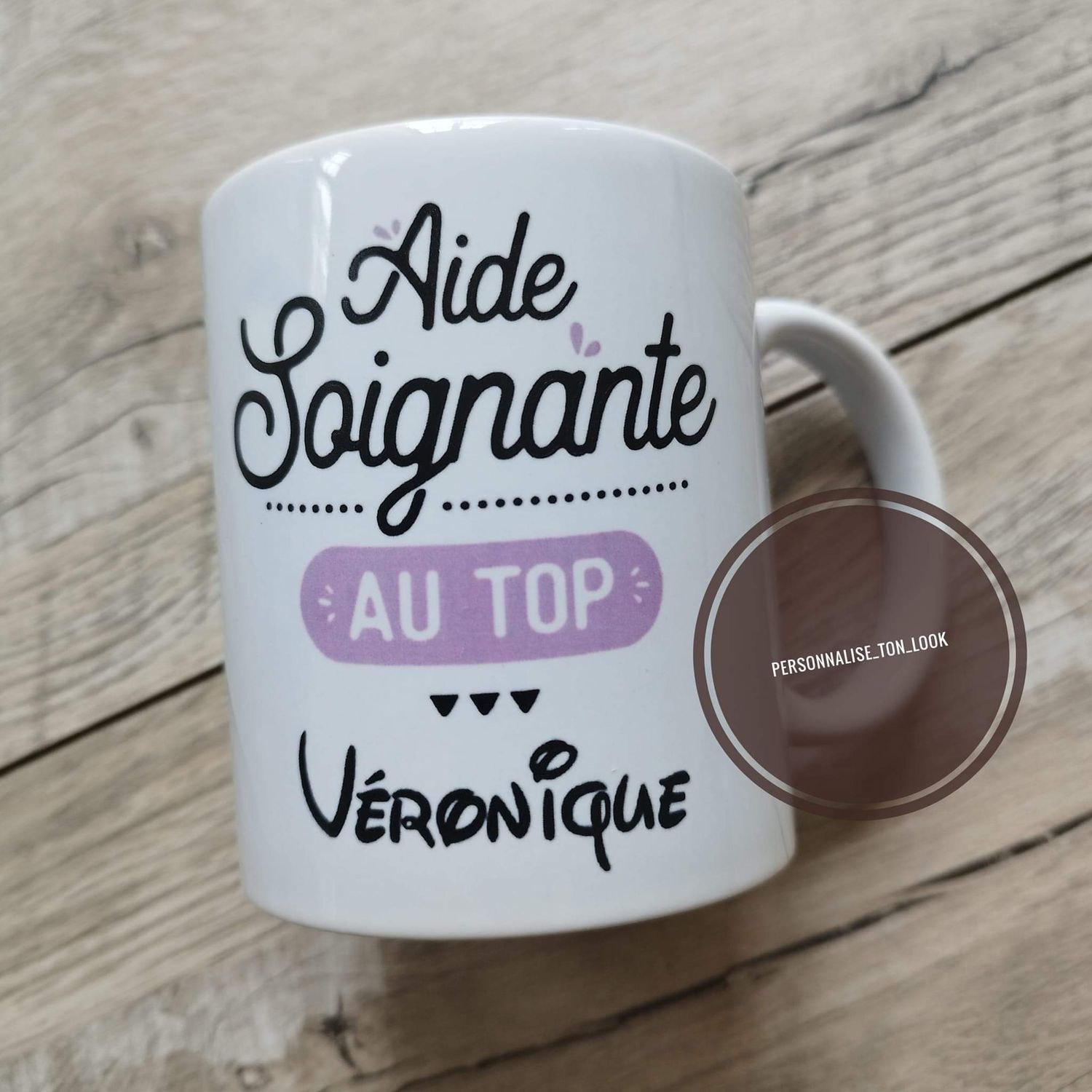 Mug aide soignante au top