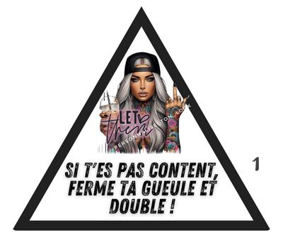 Stickers voiture drôle autocollant pare choc voiture humouristique