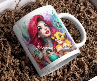 Mug Ariel et Simba