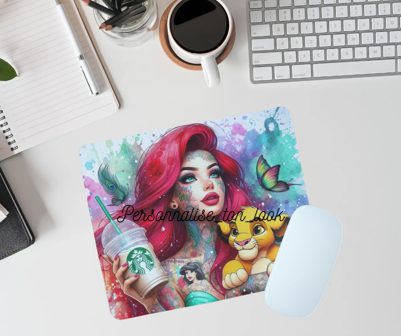 Tapis de souris Ariel tattoo