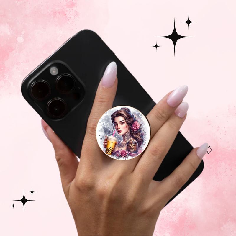 Phone Grip Belle tattoo