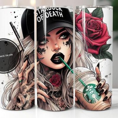 Gourde Thermos Bad Girl blonde
