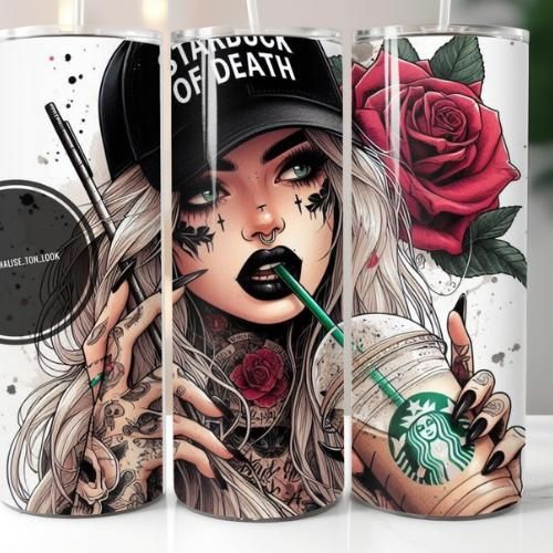 Gourde Thermos Bad Girl blonde