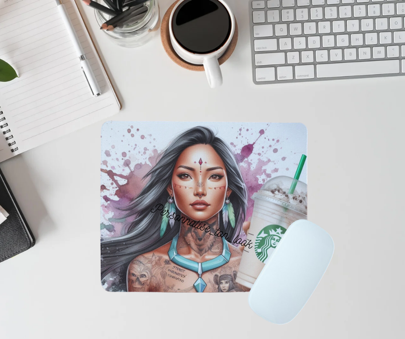 Tapis de souris Pocahantas Tattouée