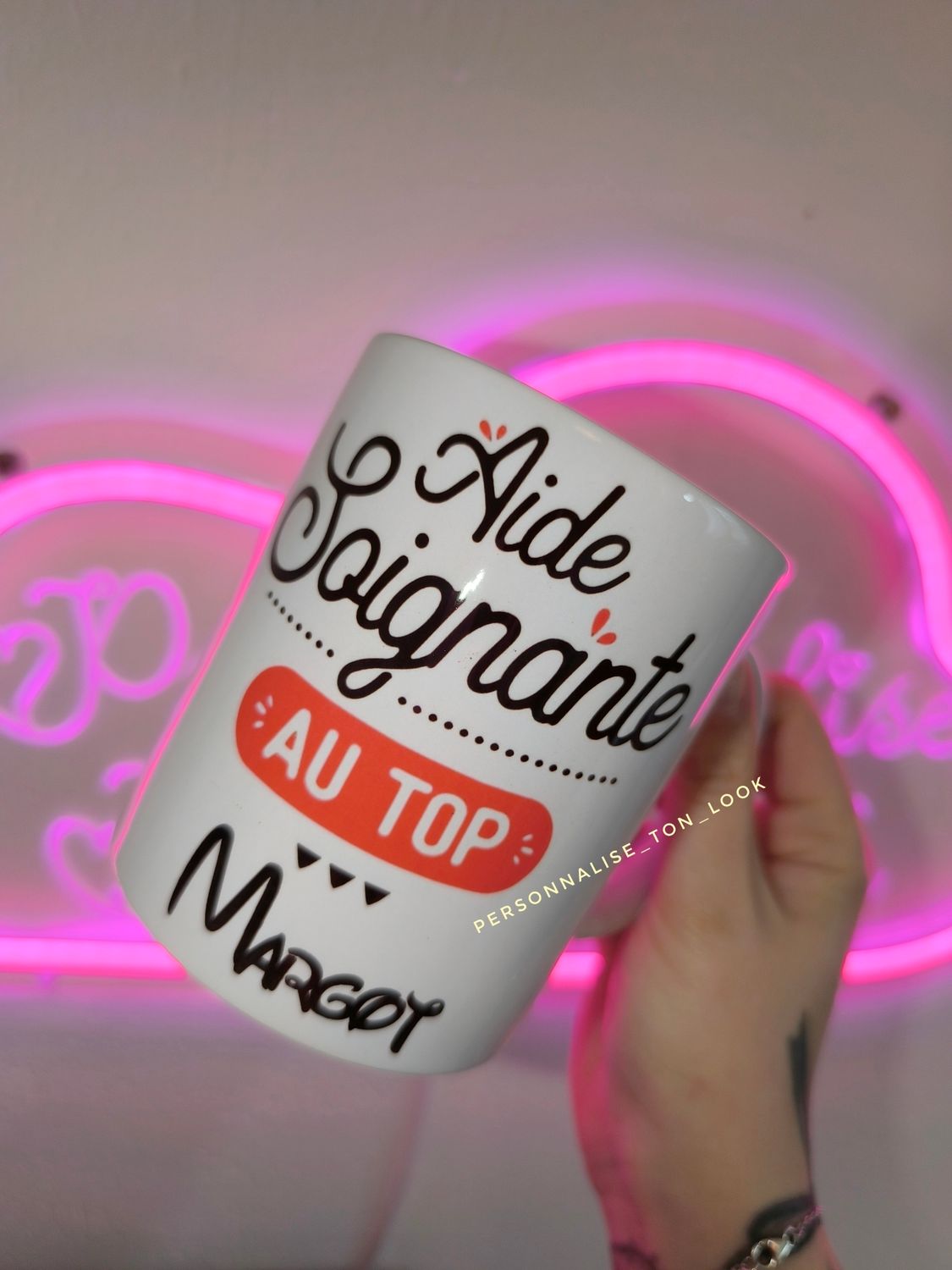 Mug aide soignante au top