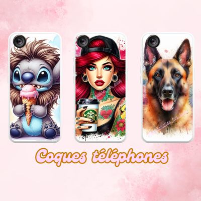 Coques Téléphones personnalisées
