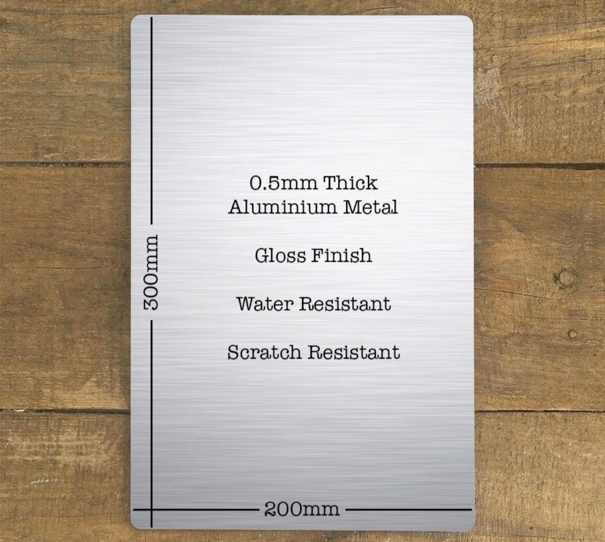 Plaque garage BMW