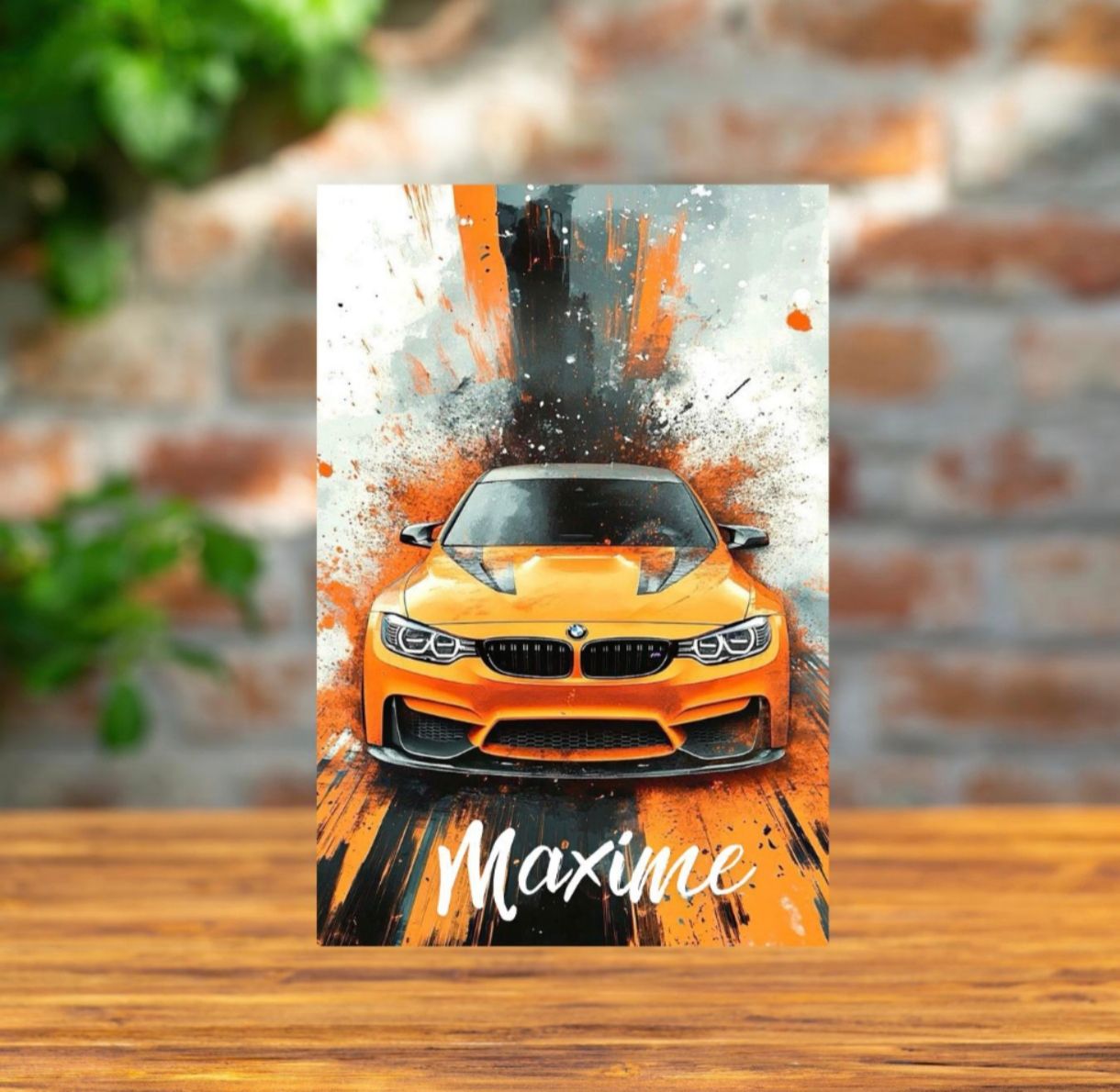 Plaque BMW