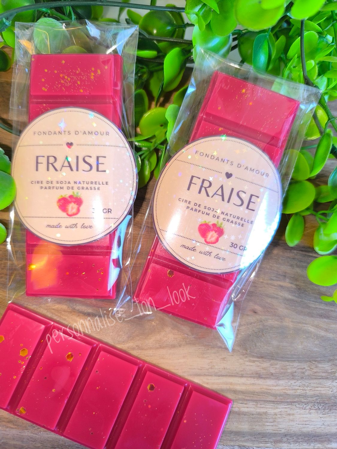 Fondants parfumés FRAISE