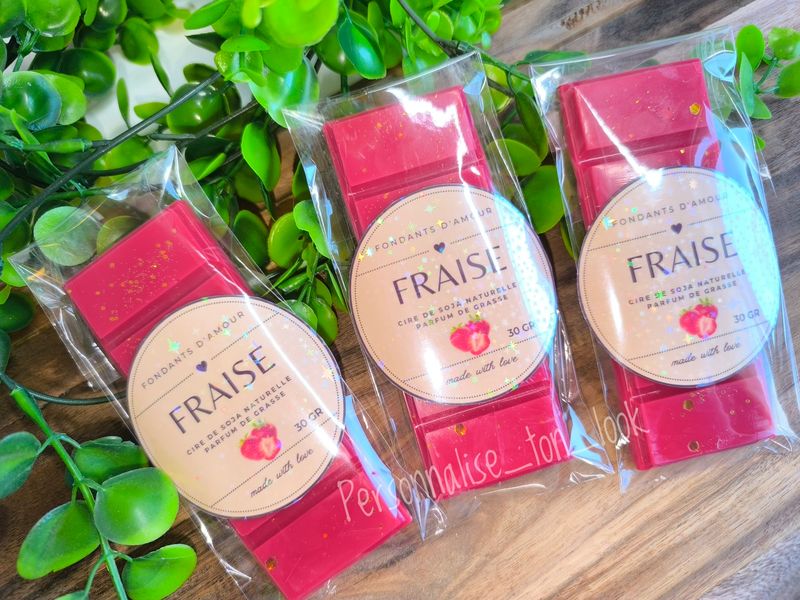 Fondants parfumés FRAISE