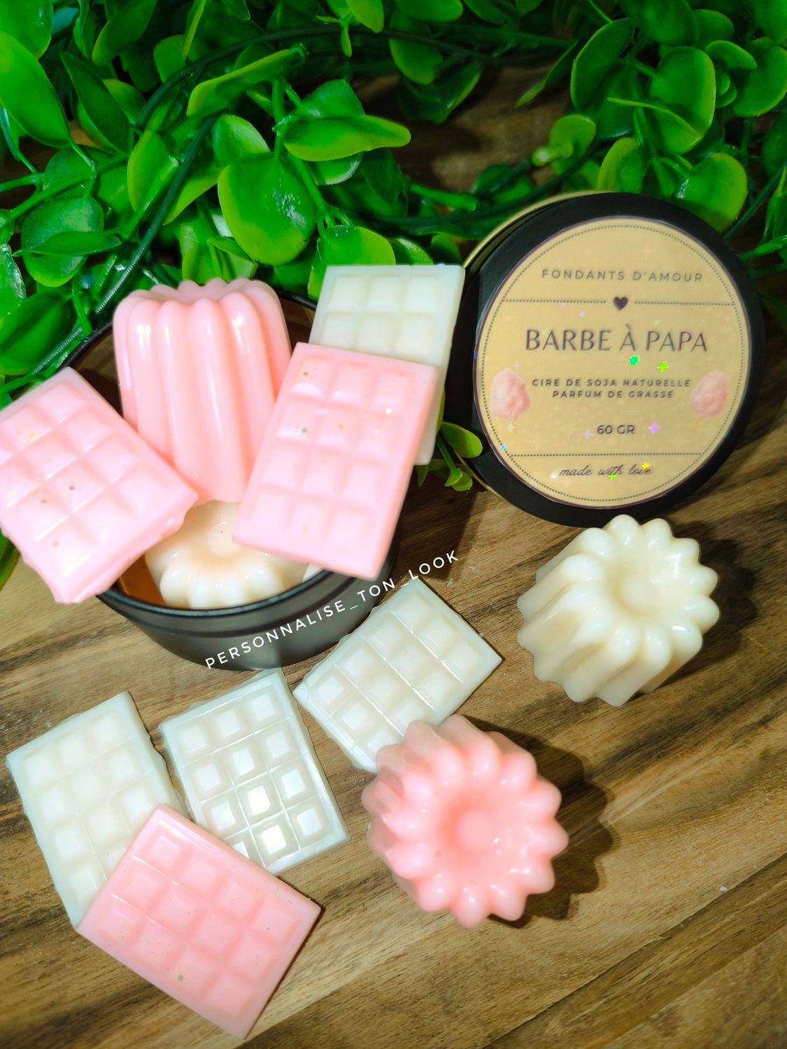 Fondant parfumé dans jolie boite tout les parfums