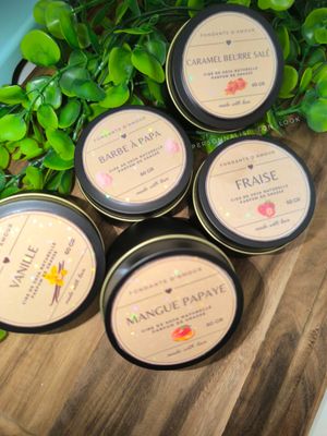Fondant parfumé dans jolie boite tout les parfums